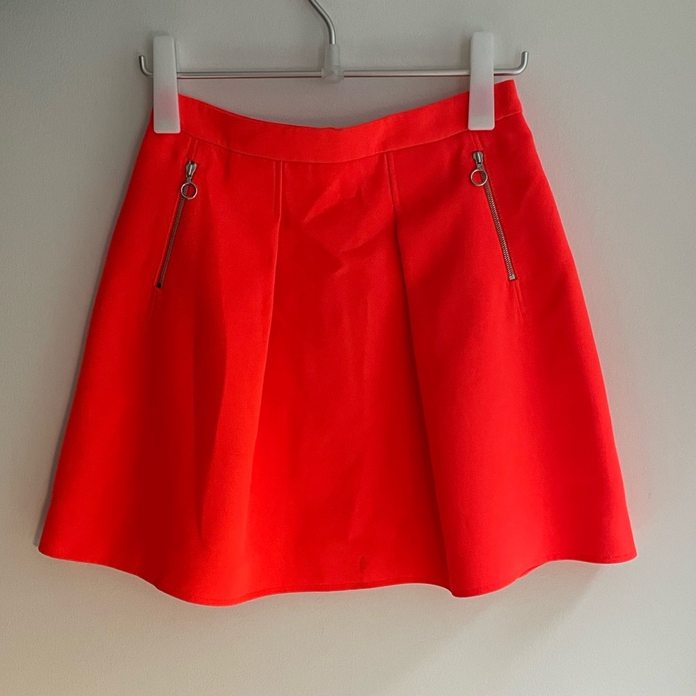 Fluo Pink A-line Claudie Pierlot Skirt